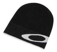 Oakley Ellipse Beanie Mainline Bonnet D'Hiver Réversible Noir/Blanc