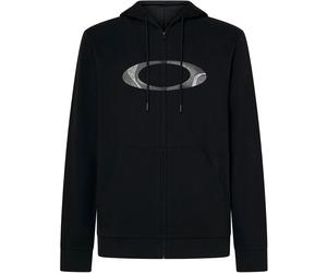 Oakley Ellipse Blackout, sweat à capuche zippé XL Noir Noir