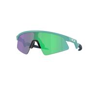 Lunettes Oakley Resistor Sweep Matte Pacific avec lentille Prizm Jade pour enfant