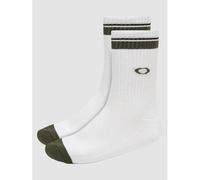 Oakley Chaussettes Essentielles – Lot de 3, Blanc, Taille L Homme