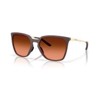 Oakley Femme OO9480 SIELO SQ 948002 Lunettes de soleil O_matter Rouge Marron Carré Normale Ombré