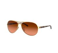 Oakley Femme Sunglass OO4079 Feedback - Couleur du Monture: Or poli, Couleur de Lentille: Prizm Dégradé Marron
