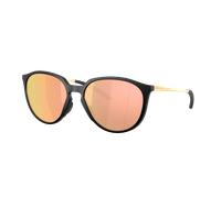 Oakley Femme Sunglass Sielo - Couleur du Monture: Noir mat, Couleur de Lentille: Prizm Polarized Or rose