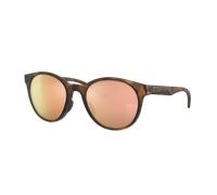 Oakley Femme Sunglass Spindrift - Couleur du Monture: Écaille de tortue marron mat, Couleur de Lentille: Prizm Or rose