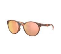 Oakley Femme Sunglass Spindrift - Couleur du Monture: Écaille de tortue roux mat, Couleur de Lentille: Prizm Or rose
