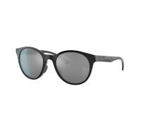 Oakley Femme Sunglass Spindrift - Couleur du Monture: Encre de chine noire, Couleur de Lentille: Prizm Noir