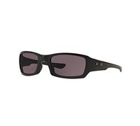 Oakley Homme OO9238 FIVES SQUARED 923810 Lunettes de soleil O_matter Noir Gris Carré Normale