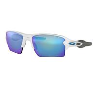Oakley Lunettes Flak 2.0 XL O Polished White verres Prizm Sapphire