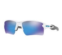 Oakley Lunettes Flak 2.0 XL O Polished White verres Prizm Sapphire