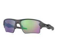 Lunettes Oakley Flak 2.0 XL Steel avec verres Prizm Road Jade