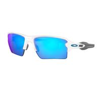 Oakley - Flak 2.0 XL Polished White Prizm Sapphire - Lunettes de soleil