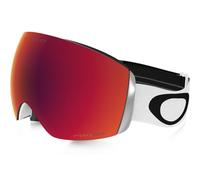 Masque Oakley Flight Deck blanc avec verre Prizm Torch