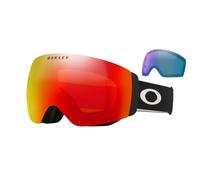 Oakley Masque de ski Flight Deck Pro M 0OO7139 Noir mat Prizm Torch & Prizm Iced Taille unique