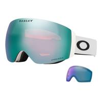 Oakley Goggles Flight Deck Pro M Ski Goggles Blanc Prizm Sapphire & Prizm Iced/CAT3+CAT2