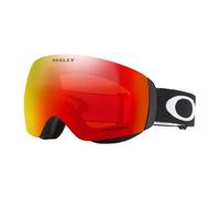 Oakley Flight Deck XM Masque de Ski Mixte Adulte, Matte Black avec Logo Blanc et Bande Noire, Unique