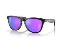Oakley Homme OO9013 FROGSKINS 9013H6 Lunettes de soleil O_matter Noir Violet Carré Normale Prizm