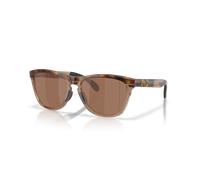 Oakley Unisex Oakley OO9503 FROGSKINS RANGE XL 950302 Lunettes de soleil O_matter Marron Marron Ronde Polarisé