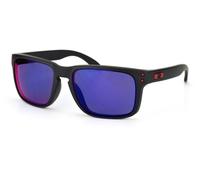 Oakley Lunettes de soleil Holbrook Polarisées Noir Positive Red Iridium Cat.3 Homme/Femme