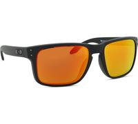 Oakley Lunettes de soleil Holbrook Noir mat – Prizm Ruby Cat 3