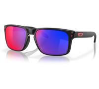 Oakley Holbrook Red Iridium, lunettes de soleil Noir Mat Rouge/Violet Réfléchissant Noir Mat Rouge/Violet Réfléchissant