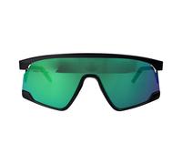 Oakley Homme Oakley OO9237 BXTR METAL 923707 Lunettes de soleil O_matter Noir Vert Masque Normale Prizm