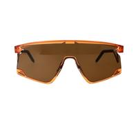 Oakley, Homme, Accessoires, Orange, Taille: 39 MM Lunettes de Soleil à Monture Métallique pour un Look Elégant