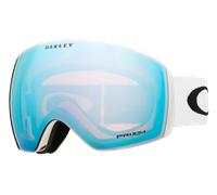 Masque Oakley Flight Deck L blanc noir avec verre Prizm Snow Sapphire Iridium