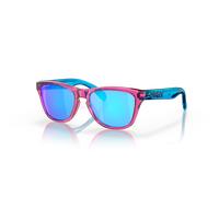 Oakley Enfant OJ9009 FROGSKINS XXS 900904 Lunettes de soleil O_matter Rose Bleu Carré Normale Prizm