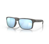 Lunettes oakley holbrook woodgrain collection prizm deep water polarized marron ref oo9102 j955