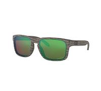 Oakley Homme OO9102 HOLBROOK 9102J8 Lunettes de soleil O_matter Gris Bleu Carré Polarisé Prizm