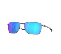 Oakley Homme Oakley OO4142 EJECTOR 414204 Lunettes de soleil Métal Argent Bleu Carré Normale Prizm