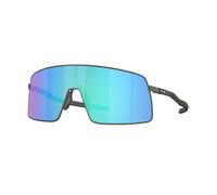 Lunettes Oakley Sutro TI Satin Lead avec verres Prizm Sapphire