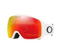 Oakley Homme Oakley OO7104 FLIGHT TRACKER L 710411 Masques de ski O_matter Blanc Orange Masque Normale Prizm