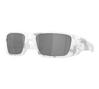 Oakley Homme Oakley OO9096 FUEL CELL 9096G6 Lunettes de soleil O_matter Blanc Gris Carré Normale