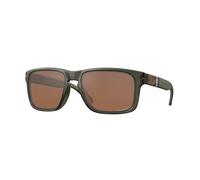 Oakley Homme Oakley OO9102 HOLBROOK 9102G6 Lunettes de soleil O_matter Vert Marron Carré Normale Prizm