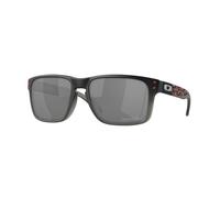 Oakley Homme Oakley OO9102 HOLBROOK 9102Z0 Lunettes de soleil O_matter Noir Gris Carré Normale Prizm