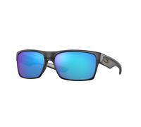 Oakley Homme Oakley OO9189 TWOFACE 918946 Lunettes de soleil O_matter Noir Bleu Carré Polarisé Prizm