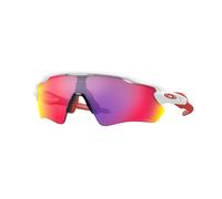 Oakley Homme Oakley OO9208 RADAR EV PATH 920805 Lunettes de soleil O_matter Blanc Violet Masque Normale Prizm