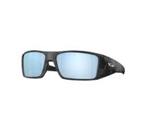Oakley Homme OO9231 HELIOSTAT 923105 Lunettes de soleil O_matter Gris Bleu Carré Polarisé Prizm