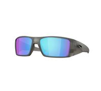 Oakley Homme Oakley OO9231 HELIOSTAT 923124 Lunettes de soleil O_matter Gris Bleu Carré Polarisé