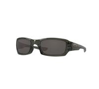 Oakley Homme Oakley OO9238 FIVES SQUARED 923805 Lunettes de soleil O_matter Gris Gris Carré Normale Prizm