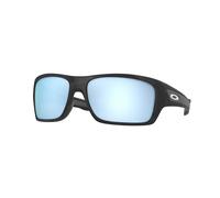 Oakley Homme Oakley OO9263 TURBINE 926364 Lunettes de soleil O_matter Gris Bleu Carré Polarisé Prizm