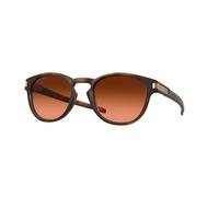 Oakley Homme Oakley OO9265 LATCH 926560 Lunettes de soleil O_matter Marron Marron Ronde Normale Ombré