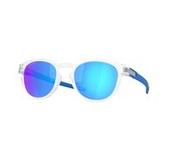 Oakley Homme Sunglass OO9265 Latch™ Neon Pop Collection - Couleur du Monture: Incolore mat, Couleur de Lentille: Prizm Saphir