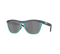 Oakley Homme Oakley OO9284 FROGSKINS RANGE 928417 Lunettes de soleil O_matter Bleu Gris Ronde Normale