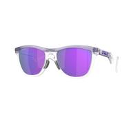 Oakley Homme Oakley OO9289 FROGSKINS HYBRID 928901 Lunettes de soleil O_matter Violet Violet Ronde Normale Prizm