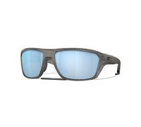 Oakley Homme Oakley OO9416 SPLIT SHOT 941616 Lunettes de soleil O_matter Gris Bleu Carré Polarisé Prizm