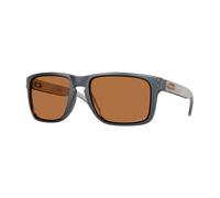Oakley Homme Oakley OO9417 HOLBROOK XL 941749 Lunettes de soleil O_matter Gris Bronze Carré Polarisé