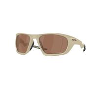 Lunettes Oakley Lateralis Matte Sand avec verres Prizm Tungsten Iridium Polarized