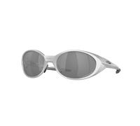 Oakley Homme Oakley OO9438 EYEJACKET REDUX 943805 Lunettes de soleil O_matter Argent Gris Carré Polarisé Prizm